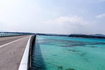 Fototapeta premium 沖縄の古宇利大橋_07