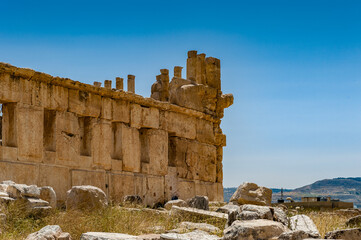 It's Ruins of the Qasr al Abd, Iraq Al Amir, Jordan.