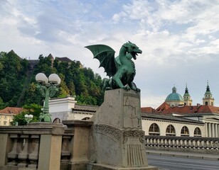El dragon guardian de Liubliana