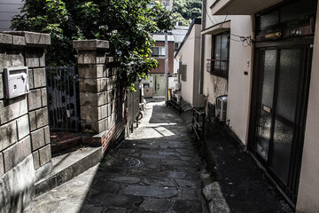 長崎の古い街並み・路地_03