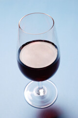 Wine glass containing Red Wine