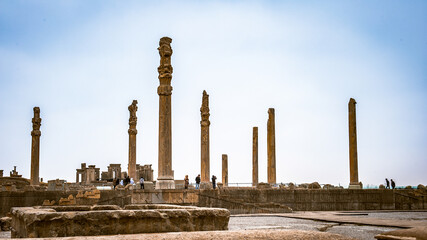 It's Apadana od Darius in Persepolis, Iran.