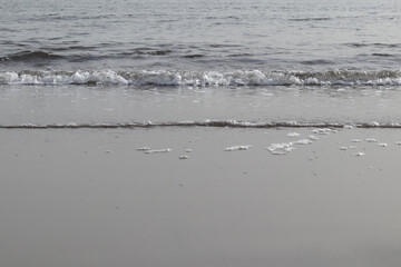 海　波　浜　素材