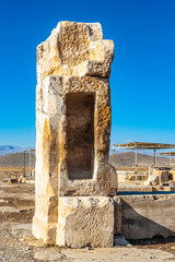It's Ruins of the Ancient Persian city of Pasargad, Iran. UNESCO World Heritage