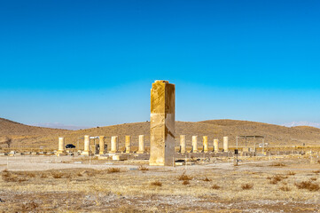 It's Ancient Persian city of Pasargad, Iran. UNESCO World Heritage