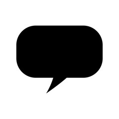 bubble speech icon vector design template