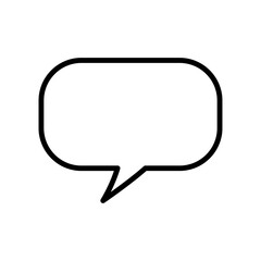 bubble speech icon vector design template