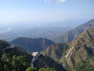 view from the top of mountain