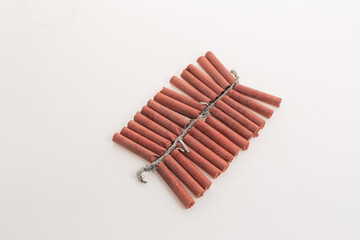 firecracker white background