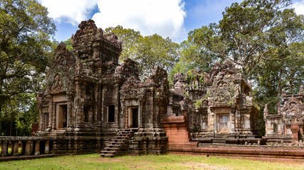 It's Chau Say Tevoda, one of a pair of Hindu temples built during the reign of Suryavarman II at...
