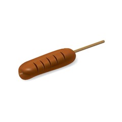 sausage on skewer