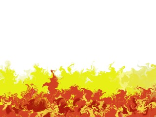 炎（火）をイメージしたアブストラクト