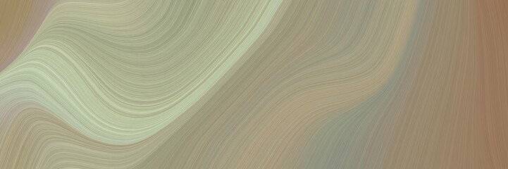 abstract dynamic header design with rosy brown, pastel gray and pastel brown colors. fluid curved flowing waves and curves for poster or canvas