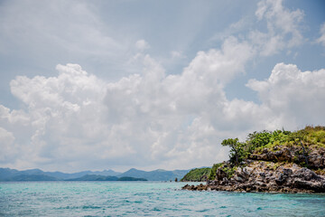 Obraz premium Limestone islands of Coron, Palawan, Philippines