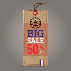 big sale tag