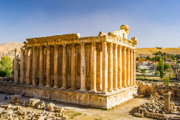 It's The Temple of Bacchus was one of the three main temples at a large complex in classical...