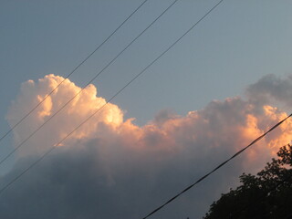 Beautiful Clouds at Dusk