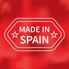 made in spain label