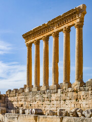 It's Jupiter temple of Baalbek, Lebanon