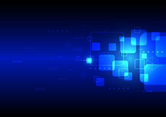 digital internet abstract background, technology computer online communication