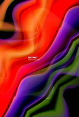 Liquid gradients abstract background, color wave pattern poster design for Wallpaper, Banner, Background, Card, Book Illustration, landing page