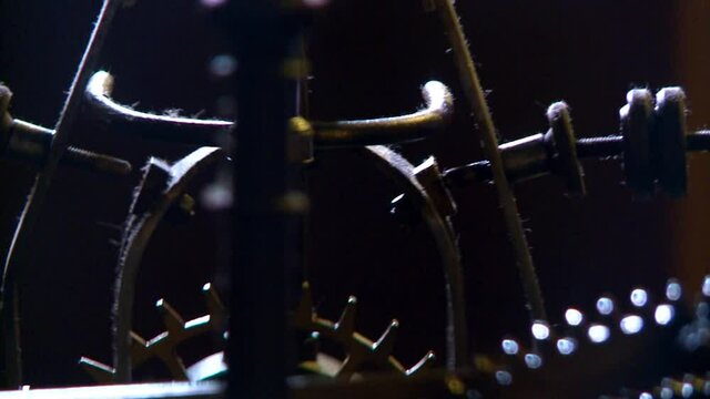 Tower Clock Old Mechanism