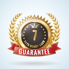 money back guaranteed badge