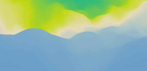 Obraz premium Abstract background with dynamic effect. Creative design with vibrant gradients. 3D vector Illustration.