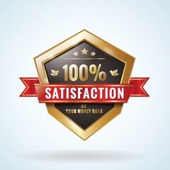 money back guaranteed badge