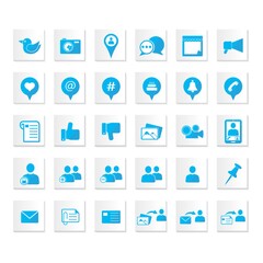 collection of social media icon