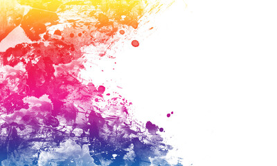 Abstract stain watercolors.colors wet on dry paper