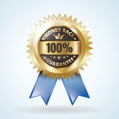 money back guaranteed badge