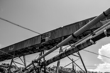 石炭産業の施設があった長崎・池島炭鉱の廃墟_06