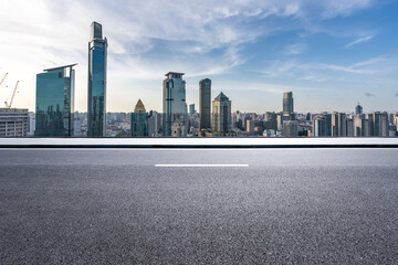 Obraz premium city downtown