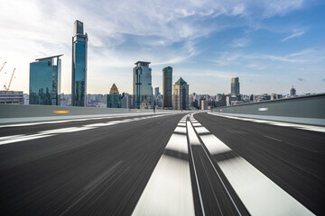 Fototapeta premium road in city