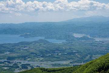 Naklejka premium 雄国沼