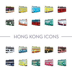 hong kong icons