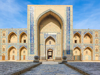Central Asia. Uzbekistan, Bukhara city Ancient architecture - obrazy, fototapety, plakaty