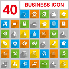 Business icon vector , Finance icon vector