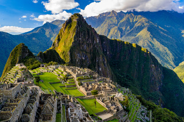 It's Machu Picchu (Peru, Southa America), a UNESCO World Heritage Site - obrazy, fototapety, plakaty