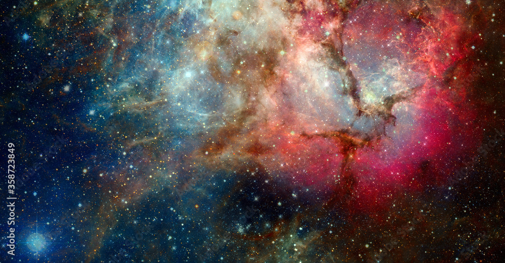 Wall mural ultra deep field. elements of this image furnished by nasa