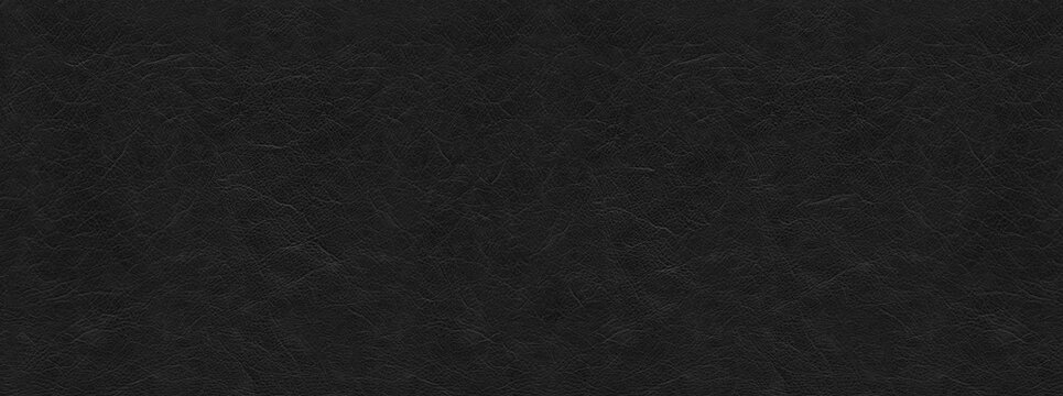 Black leather texture banner