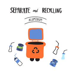 Separate waste  and recycling