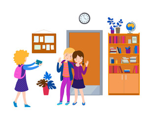 Children school behavior