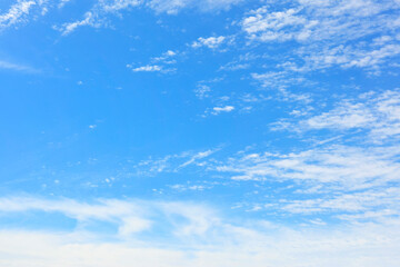6月の梅雨に訪れた爽やかな青空【奈良天理市】