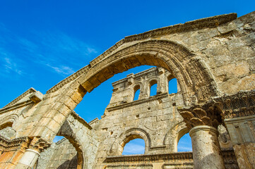 It's Ruins of an ancient civilization of Syria.