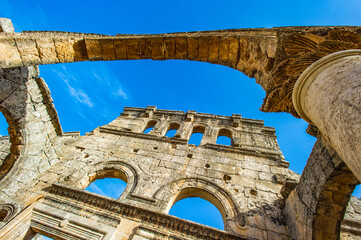 It's Ruins of an ancient civilization of Syria.