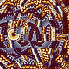Abstract fractal pattern.