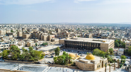 Fototapeta na wymiar It's Panorama of Aleppo, Syria