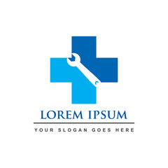 HEALTHY SERVICE LOGO , REPAIR MEDICAL LOGO